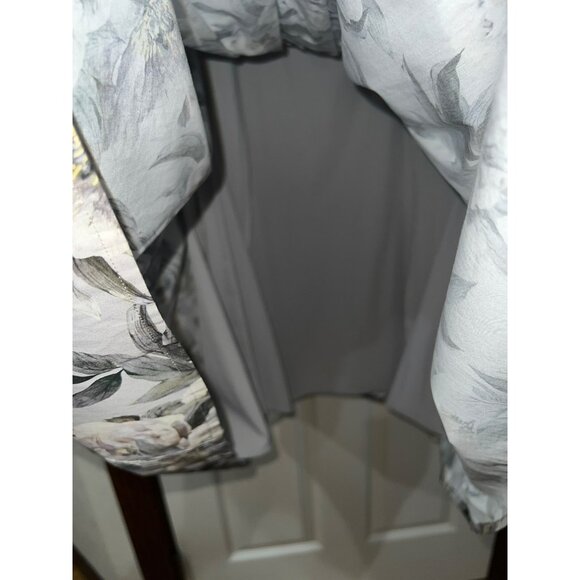 Antonio Melani Sadie Poplin Floral Haze Off-Shoulder Midi Dress Size 10 - Picture 5 of 12